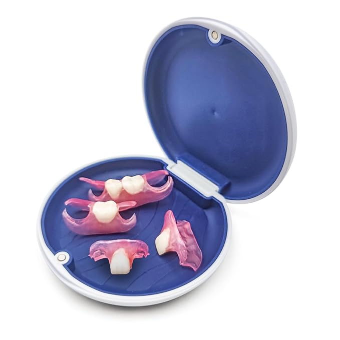 Custom Partial Dentures for Women with No Teeth, Easy to Use, Temporary Dentures for Men, Removable Dentures for Tooth, Adjustable & Comfortable, Personalized Replacement Teeth (5 Teeth)
