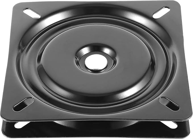 Smooth 360-Degree Boat Seat Swivel with Steel Construction(1PC) | 5 1/4" Bolt Pattern, Compact Size for Boat Seats, Bar Stools, Counter Stools.