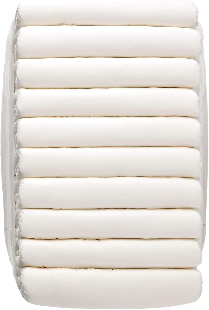 Littleforbig Adult Diaper 10 Pieces - ABDry New White Diapers (Medium 28"-38")