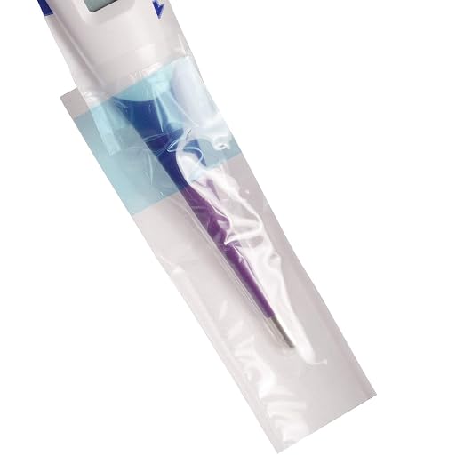 MABIS Disposable Probe Covers for Digital Thermometers, Box of 100, Can be Used Orally, Rectally or Under The Arm (100 Packs of 100 Each)