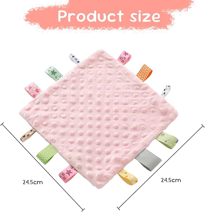 Fidget Blanket for Adults with Dementia,Autism Sensory Products,Sensory Mat for Senior,Activities for Alzheimers Patients,Gift for Dementia Patients,Sensory Toys for Autism (Pink)