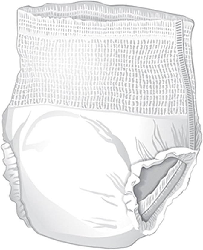 McKesson Super Adult Incontinence Underwear, [88 Count], Moderate Absorbency, Small, 20-34 in. Unisex Bladder Leak Protection, Pull-On Style with Tear-Away Sides, Postpartum and Incontinence Support
