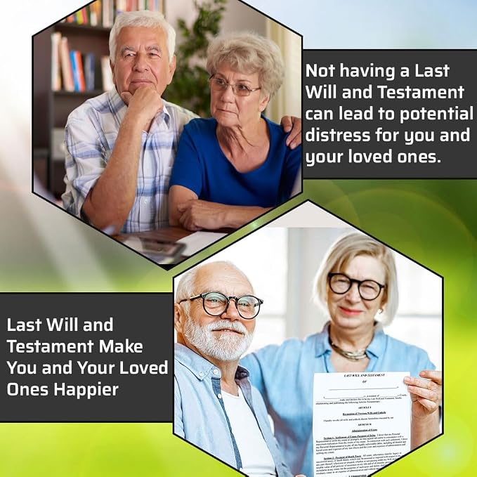 2026 Last Will and Testament, Packet, Trust, Guardianship & Legal Support