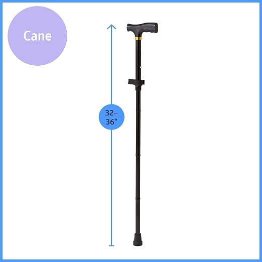 Medline Multi-Tool Mobility Kit for Caregivers, Seniors and Adults: Cane, Reacher, Shoe Horn for Elderly, Seniors, Adult, Women, Men - 1 Ct.