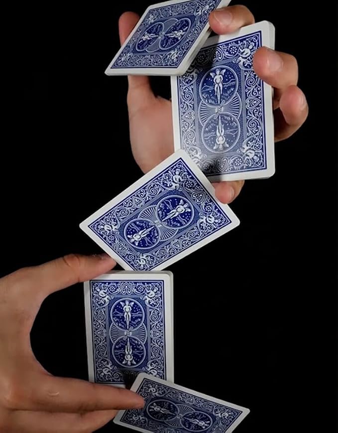 Bicycle Rider Back Playing Cards 12 Pack Poker Size Red Blue Bulk Set | Air Cushion Finish, Made in USA, 6 red and 6 blue decks, 52 cards plus 2 Jokers per deck, Classic design