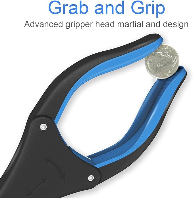 Grabber Reacher Tool,FitPlus Premium Grabber Tool 32 Inch, Strong Magnet Grabber Reacher for Elderly, Lightweight Extra Long Handy for Trash, Use with Wheelchair