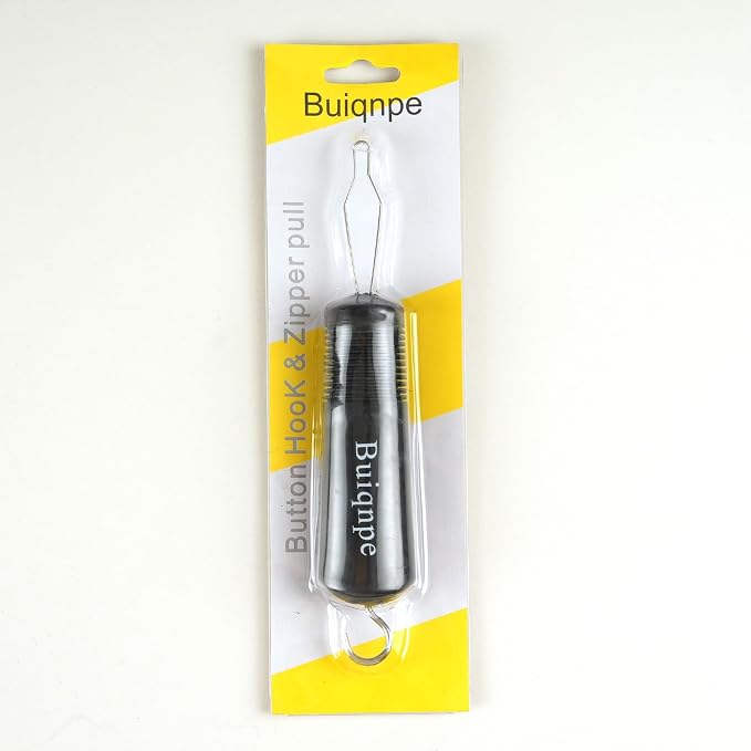2-in-1 Button Hook & Zipper Pull Dressing Aid for Arthritis Seniors