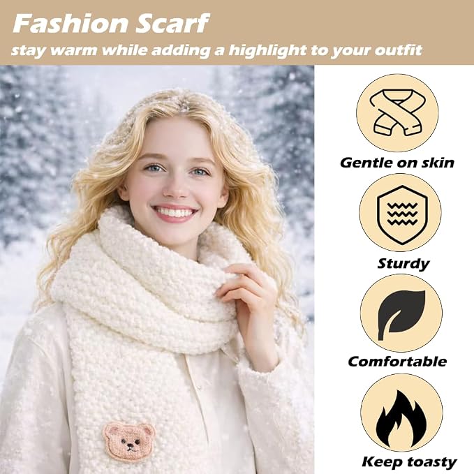 Novelchet Knitting Loom Kit for Beginners with Step by Step Video Tutorial | Rectangle Loom with Plush Yarn Learn to Knit Set for Scarf
