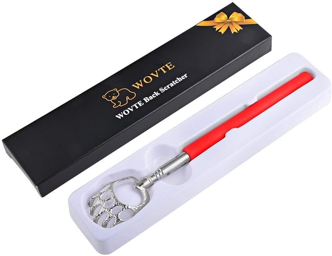 WOVTE Bear Claw Rose Telescopic Back Scratcher