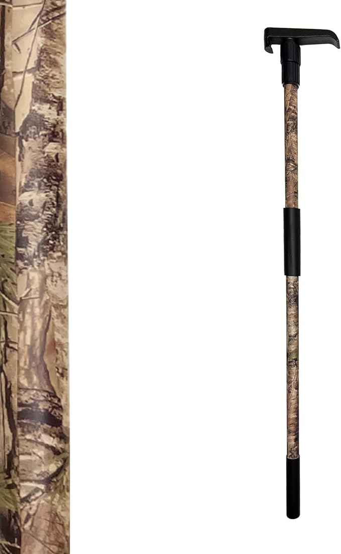 Telescoping Cargo Tool/Multi-Use Cargo Retriever/Extendable Reaching Aid/Reacher/Grabber - Earthtone Terrain Camo