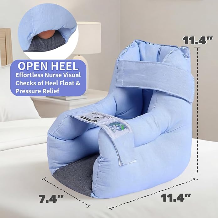 EZ Assistive Heel Protectors Remove Pressure and Bedsores for Healing Therapy of Heel Pressure and Deep Tissue Injury,Heel