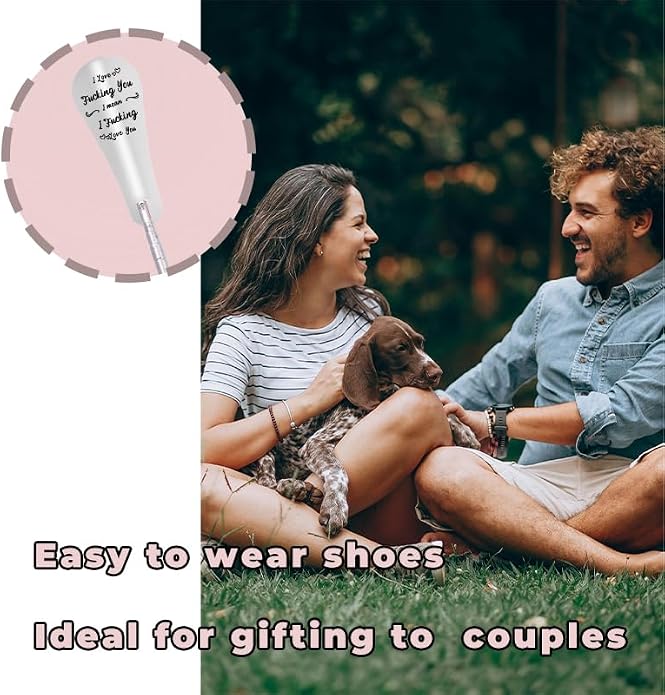 Shoe Horn Spoon Helper for Seniors Long Shoehorn for Dad Husband Long Handle Shoe Horn Spoon for Shoes