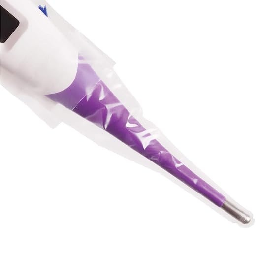 MABIS Disposable Probe Covers for Digital Thermometers, Box of 100, Can be Used Orally, Rectally or Under The Arm (100 Packs of 100 Each)