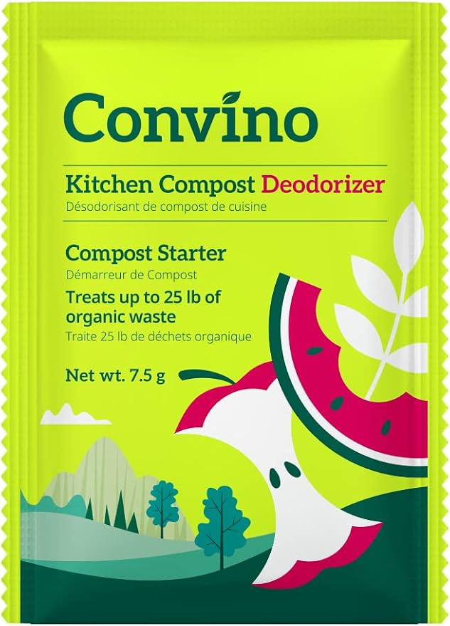 A Compost Starter/Accelerator Which Help to Reduce Kitchen Waste Odor and Convert Yard Waste to Fertile Humus for All Composting Systems. Comes in 1 Package That Contains 4 Packets Inside