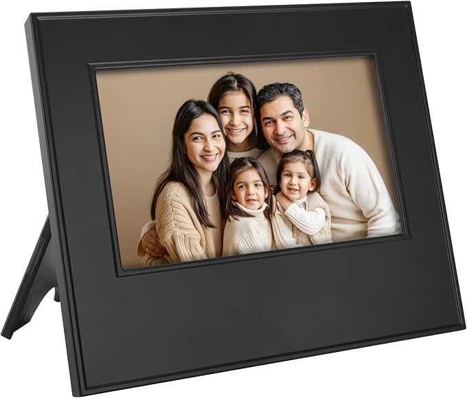 Picture Frames，30s Voice Recording Photo Frame, Black Memory Frame 7.5 x 6.3,Personalized Gifts for Girls,Boys,Mother, Father, Grandparents, Birthday, Christmas