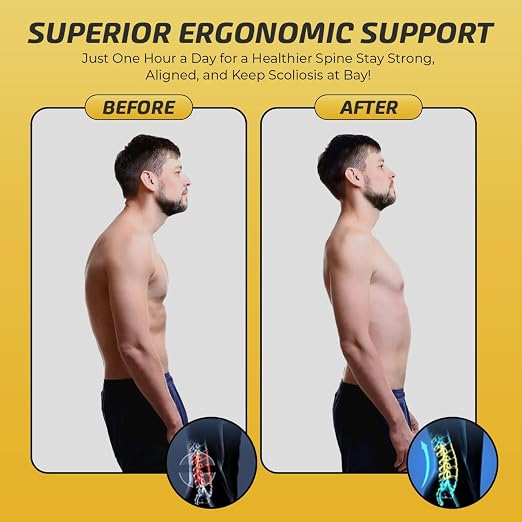 Lower Back Support Belt for Men & Women, Back Brace for Lower Back Pain Relief, Breathable Lumbar Support with 6 Stays & Dual Adjustable Straps, Small (20”–26”)