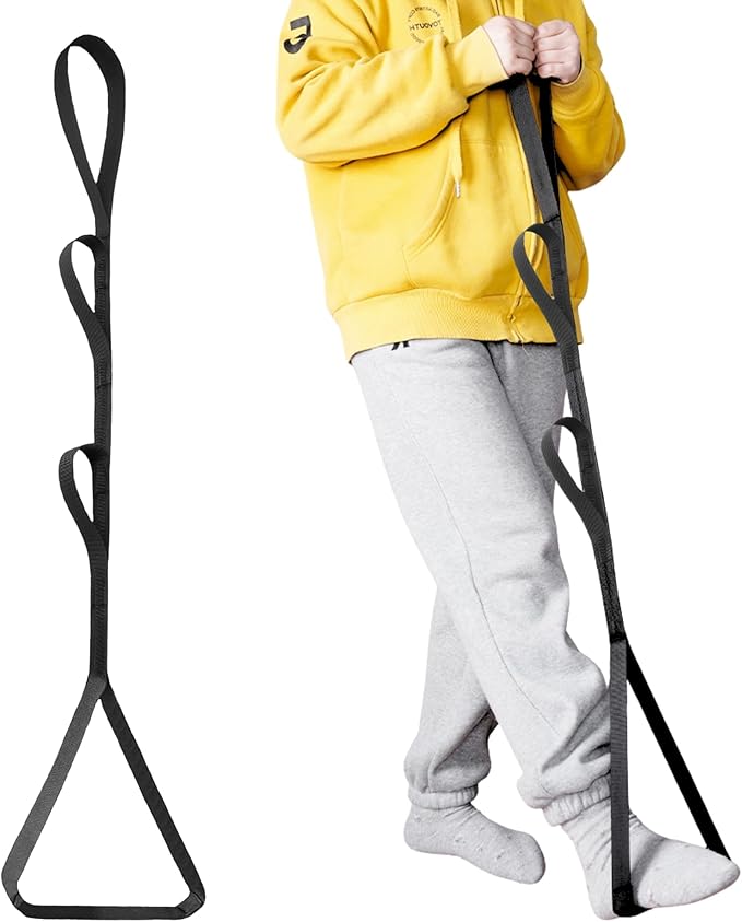 42 Inch Long Leg Lifter,Leg Strap with Large Foot Loop,Leg Lifter After Hip Replacement for Hip Kit for Seniors,Knee Replacement Recovery Aids