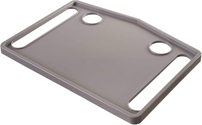 DMI Walker Tray with Cup Holders for Folding Walkers, Mobility Accessory Tray Table Fits Most Standard Walkers