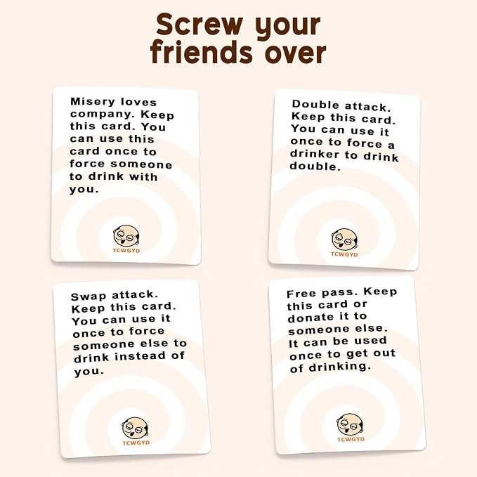 These Cards Will Get You Drunk, Fun Adult Drinking Game for Parties