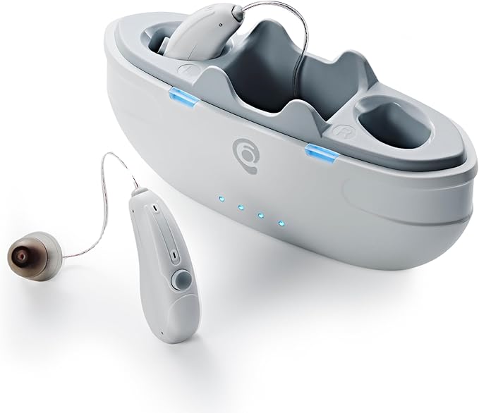 OIDO HearOne OTC Hearing Aids | Easy for Seniors | Behind The Ear Design | Comfortable, Stylish and Customizable