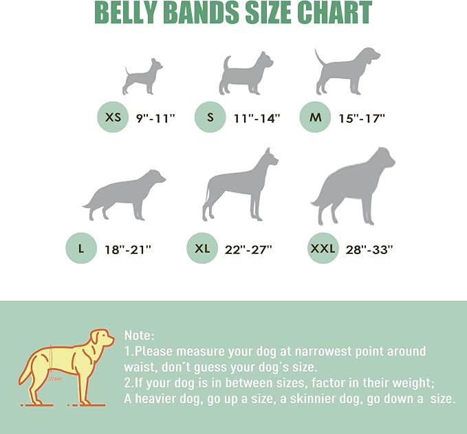 wegreeco Washable Male Dog Belly Band (Stylish Pattern)- Pack of 3 - Washable Male Dog Belly Wrap, Dog Diapers Male (Blue, Green, Black Checkerboard, Large)