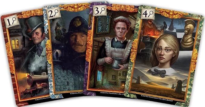 WISE WIZARD GAMES Sherlock Solitaire: A Game by Peter Scholtz