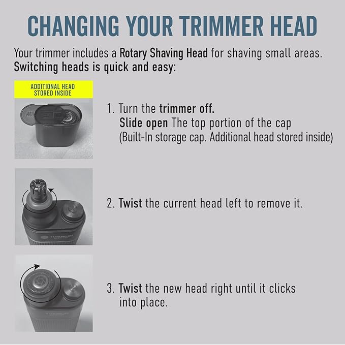 Microtouch Titanium Edge Ear & Nose Trimmer | Titanium-coated ear & nose trimmer with dual blades, built-in light, and water-resistant travel-friendly design