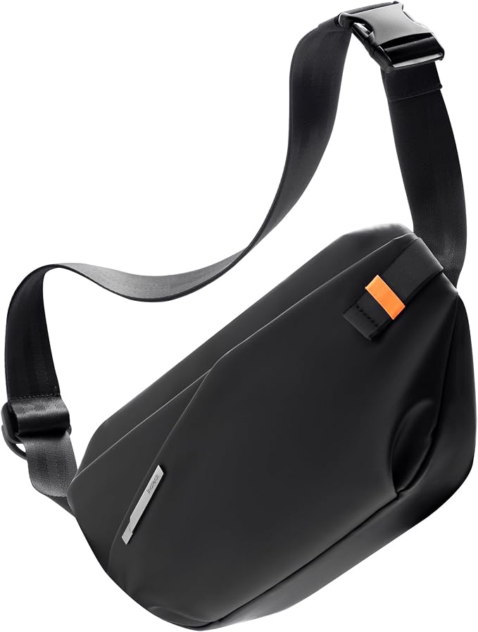 Inateck Sling Bag X-Lite, Lightweight Crossbody Shoulder Chest Bag with Quick-adjust Strap, Water-resistant Waist Fanny Pack for Men, Women, Travel, Cycling, Hiking, Work, Sports