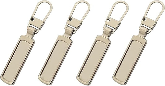 Mizeer Zipper Pull Replacement for Small Holes Zipper, Detachable Zipper Tab Repair for Clothing Jackets Boots