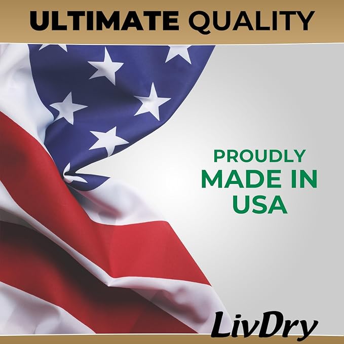 LivDry Mens Incontinence Underwear, Premium Adult Diapers for Men, Ultimate Max Protection, Large 14-Pack