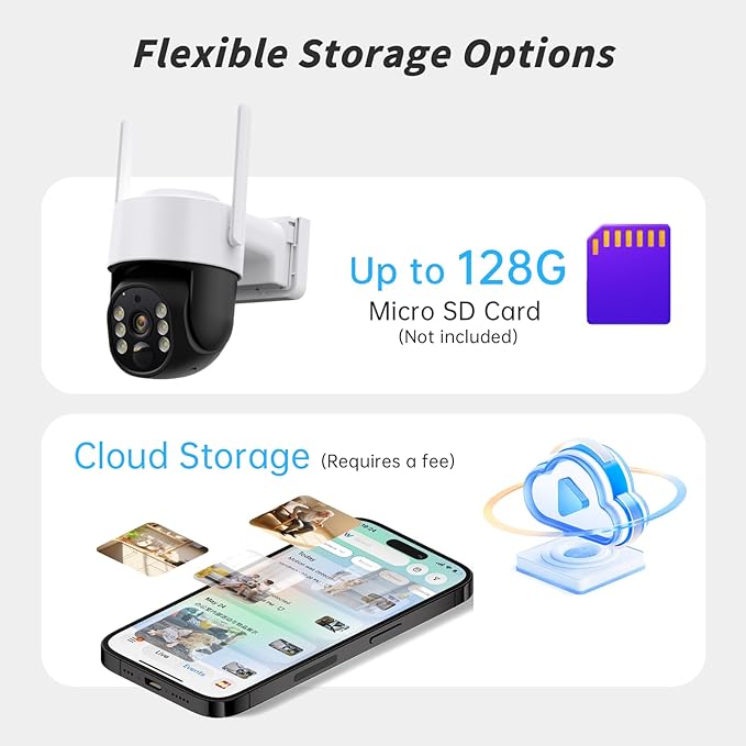 Solar Security Cameras Wireless Outdoor, 2.4GHz Dual WiFi Cameras for Home Security, Battery Powered Outside Camera with Human Detection,Color Night Vision,2-Way Talk,Siren Alarm（2-Pack）