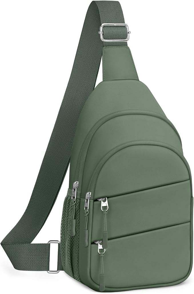 Tuwubi Crossbody Bags for Women, Sling Bag for Men | Small Hiking Backpack Shoulder Bag Lightweight for Outdoors Travel