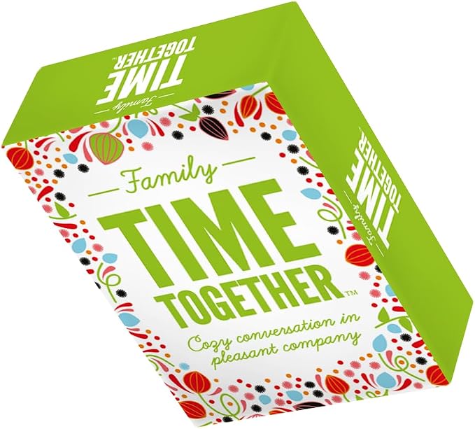 Hygge Games Time Together Family Game – Fun Conversation Starters Card Game for Families,