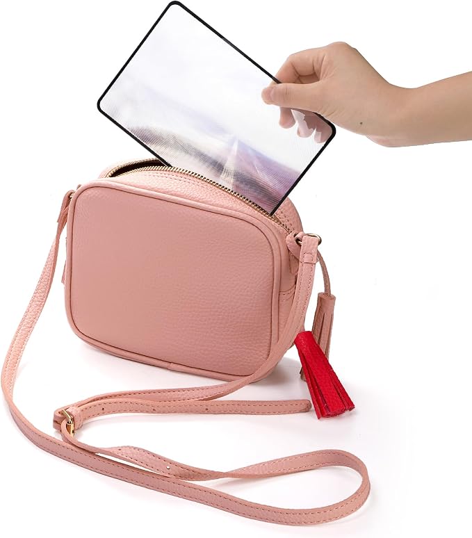 20 Pcs Page Magnifying Sheet, 3X Lightweight Page Reading Magnifier, Flat Optical Plastic Magnifying Lens for The Elderly, Reading Small Prints, Maps, Books, 7'' x 4.7''