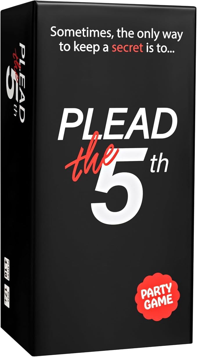 Plead The 5th - A Fun Adult Party Card Game for Date Nights, College Bashes, Family Gatherings and Game Nights