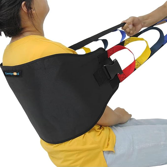 Transfer Sling, Transfer Belt for Elderly, Gait Belts for Seniors, Heavy Duty Patient Lift Belt, Mobility Standing and Lifting Aid for Disabled, Elderly, Injured- Safely Move from Bed and Wheelchair