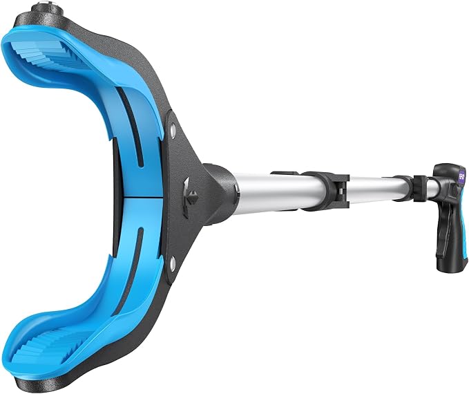 KEKOY Grabber Reacher Tool Heavy Duty, 36 Inch Foldable Grabber for Seniors | Reacher Grabber Pickup Tool, 8.5LB Load Capacity, Reinforced Aluminum Shaft, 4" Wide Claw, 360° Rotating Jaw, Magnetic Tip
