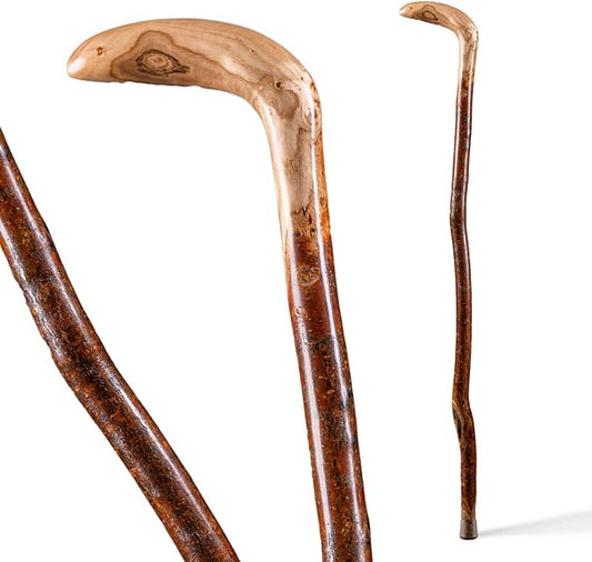 Brazos Wooden Walking Canes for Men and Women, Stable Walking Sticks for Seniors, Made in The USA