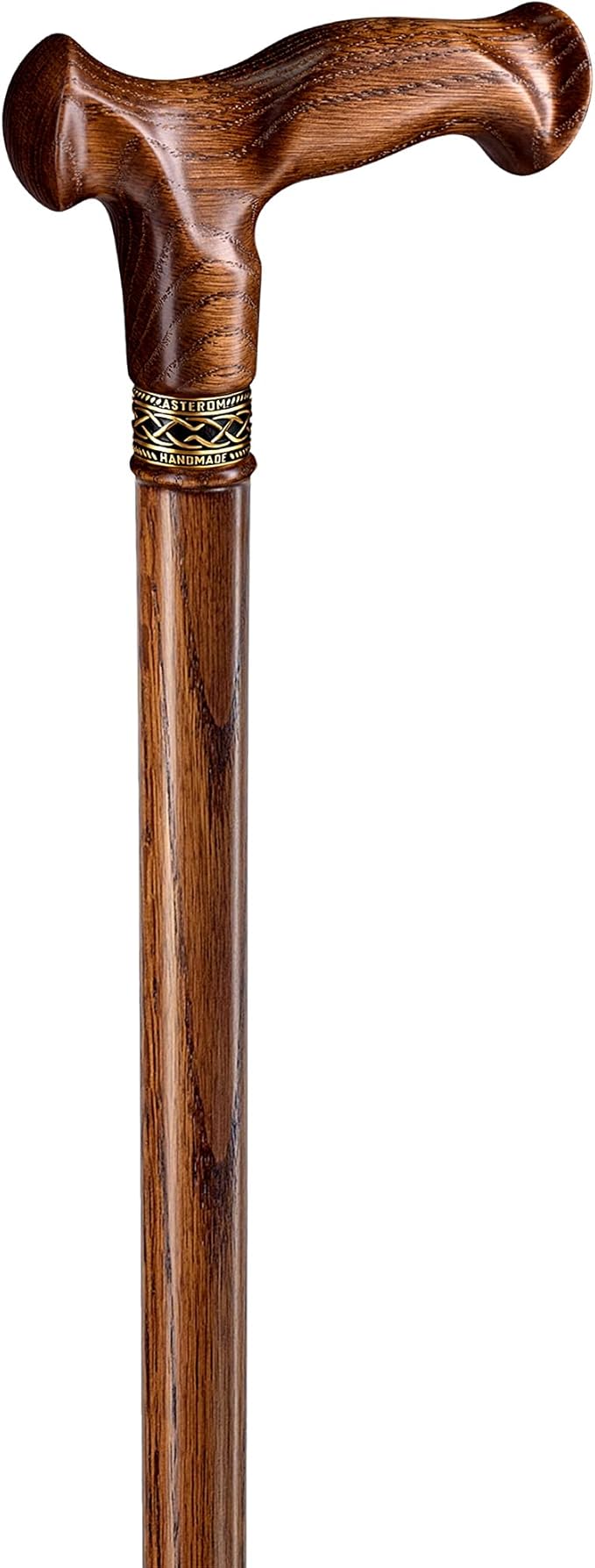 Asterom Walking Cane for Men & Women - Handmade, Ergonomic, Wooden Canes - Cool Walking Sticks for Seniors