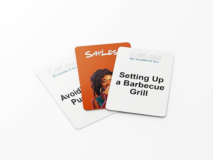 Kinfolk SayLess The Ultimate Family Game Night Party Starter - Taboo-Style Word Guessing Hood Charades Game for Unstoppable Laughs & Bonding, Specifically Crafted for The Culture