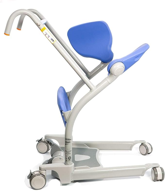 Arjohuntleigh Compact Sara Stedy Sit to Stand Manual Patient Lift Aid | Fully Assembled Elderly Assistance Products | Holds up to 400 Pounds | Intended for Users 4'6" - 5'8"…