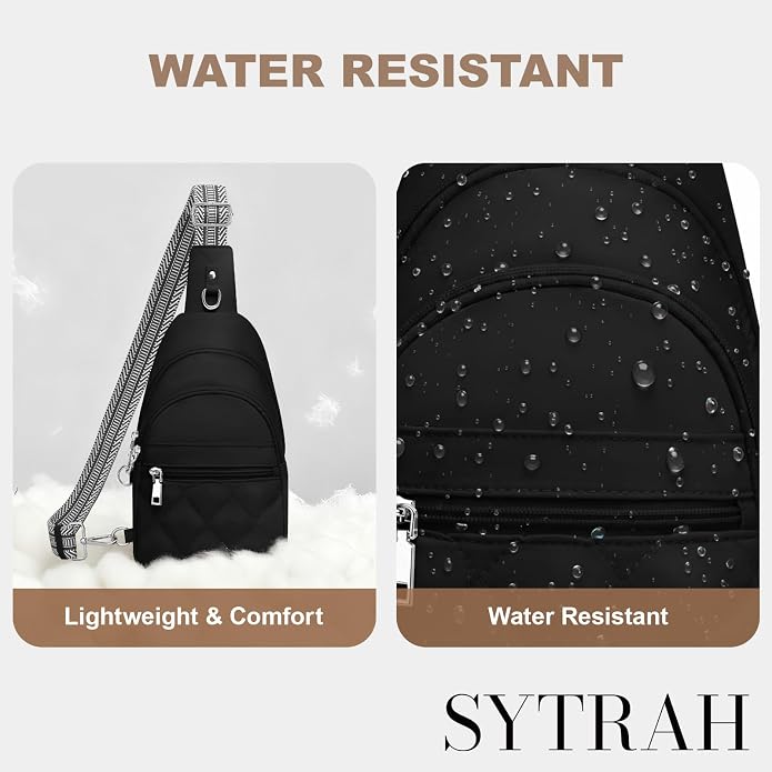 Sling Bag for Women, Anti-Theft RFID Crossbody Purse Travel