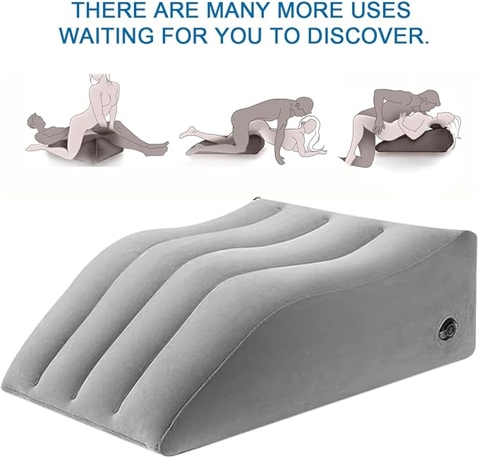 Leg Elevation Pillows for After Surgery, Inflatable Leg Elevation Wedge Pillow for Sleeping, Portable Leg Wedge Pillow for Swelling, Leg Pillow for Knee Surgery Recovery