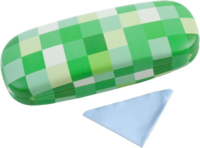 PERFECTSIGHT Hard Shell Eyeglasses Case, Kawaii Protective Glasses Case for Kids, Cute Eyeglass Case for Women Men Girls