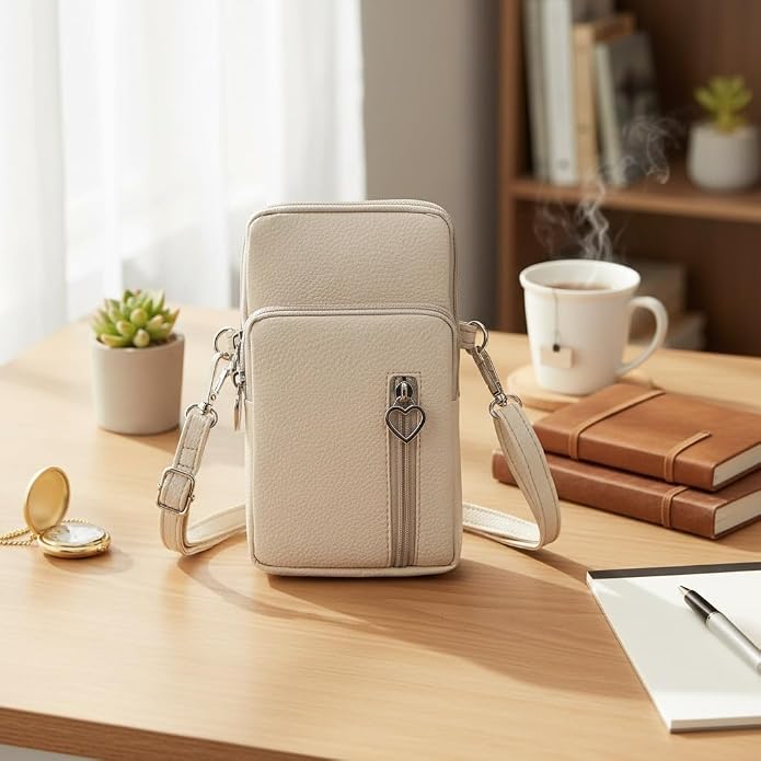 Small Crossbody Bag for Women - Mini Phone Purses with Crossbody Strap and Wallet - Nylon Arm Bag
