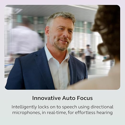 Jabra Enhance Select 700 Clinic-Quality OTC Hearing Aids, Licensed Audiology Services Included, Bluetooth LE Audio & Streaming for iOS/Android, Nearly Invisible & Comfortable, Sand