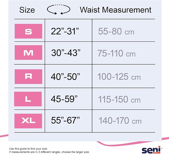 Seni Super Quatro Unisex Adult Incontinence Briefs with Tabs, Size X-Large (55"-67"), 16 Count (2 Packs of 8), Severe Absorbency, Disposable Overnight Briefs for Men & Women