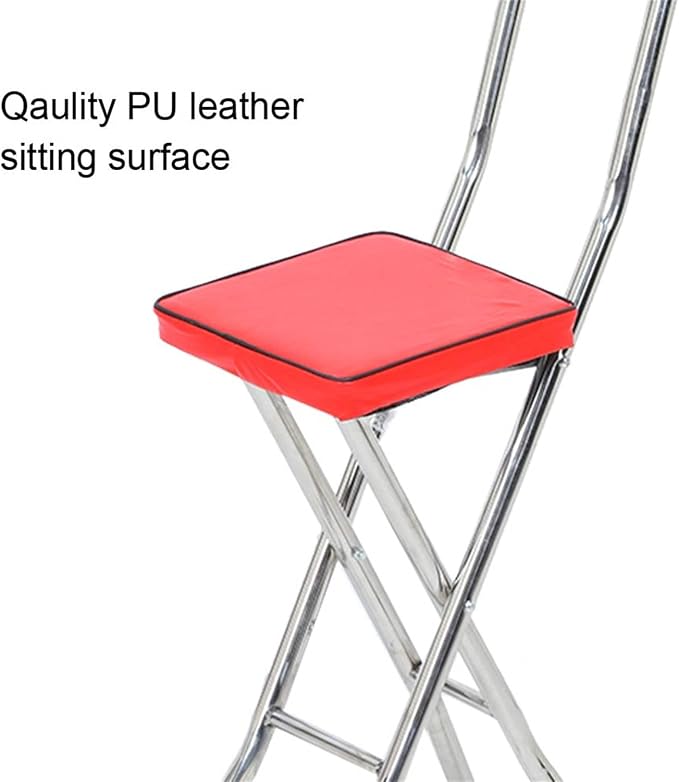 Folding Canes with Seat Crutch Chair 330 Lbs Capacity, Heavy Duty Stainless Steel Cane Chair with 4 Legs, Anti-Slip Seat Cane, Lightweight Walking Stick for Seniors Elderly