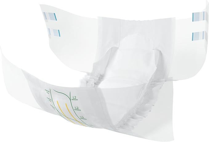 Abena Slip Premium Incontinence Briefs, Level 2, (Extra Small to Extra Large Sizes), Large, 88 Count