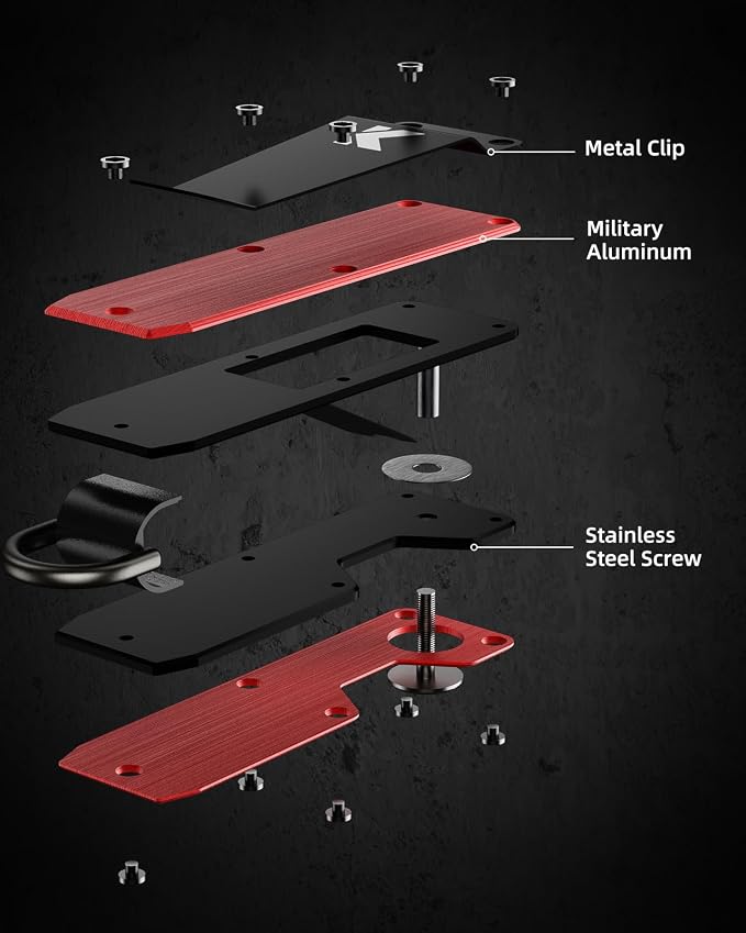 Key Organizer for Men Compact Key Holder Minimalist Key Case Metal Key Chain Key Holder for Keychain Secures 2-5 Keys